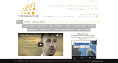 Desktop Screenshot of 1000millesimi.net