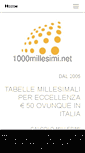 Mobile Screenshot of 1000millesimi.net